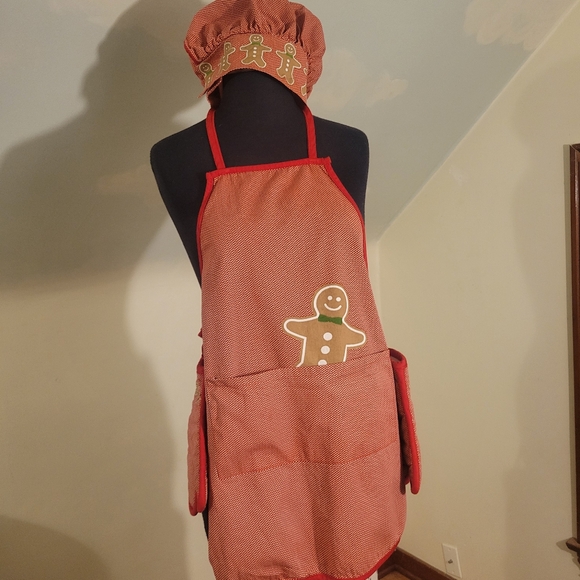 Martha Stewart Kids Holiday Apron Set - Picture 2 of 7